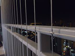 Balcony Invisible Grill installed in a Bengaluru home